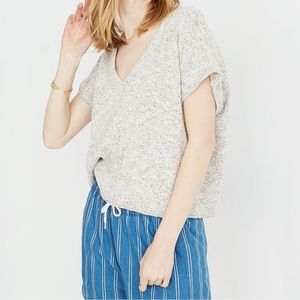 Madewell Marled Ellendale Sweater Tee